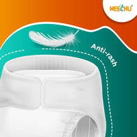 Meechu Extra Large XL Baby Diapers(>14kg) | Anti - rash| 3D Leak Guard | Magic Grip - Meechu