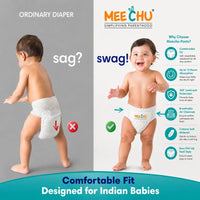 Meechu Small Pant Style Diapers (4-8Kgs)