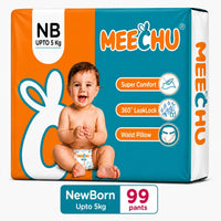 Meechu New Born Pant Style Diapers (Up to 5Kgs)