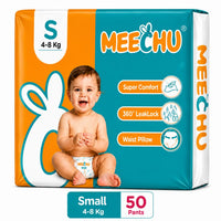 Meechu Small Pant Style Diapers (4-8Kgs)