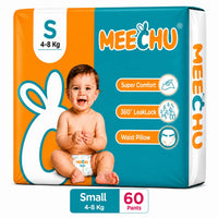 Meechu Small Pant Style Diapers (4-8Kgs)