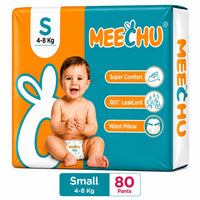 Meechu Small Pant Style Diapers (4-8Kgs)
